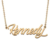 kennedy custom name necklace customized pendant choker personalized jewelry gift for women girls friend christmas present