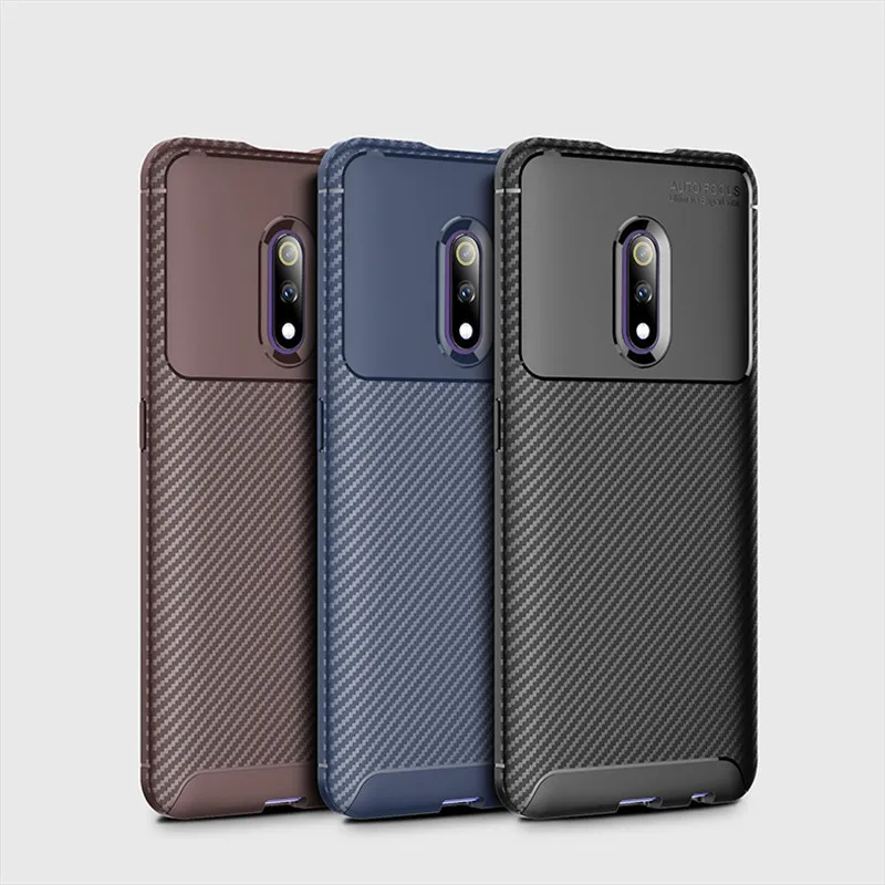 Чехол для Realme X силиконовый чехол OPPO Мягкий противоударный задняя крышка