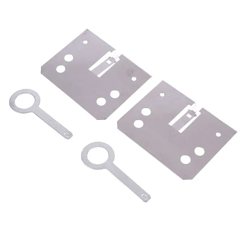 

1Pcs Universal Car Van Stereo Radio Double 2 Din Radio Panel Mounting Cage Frame