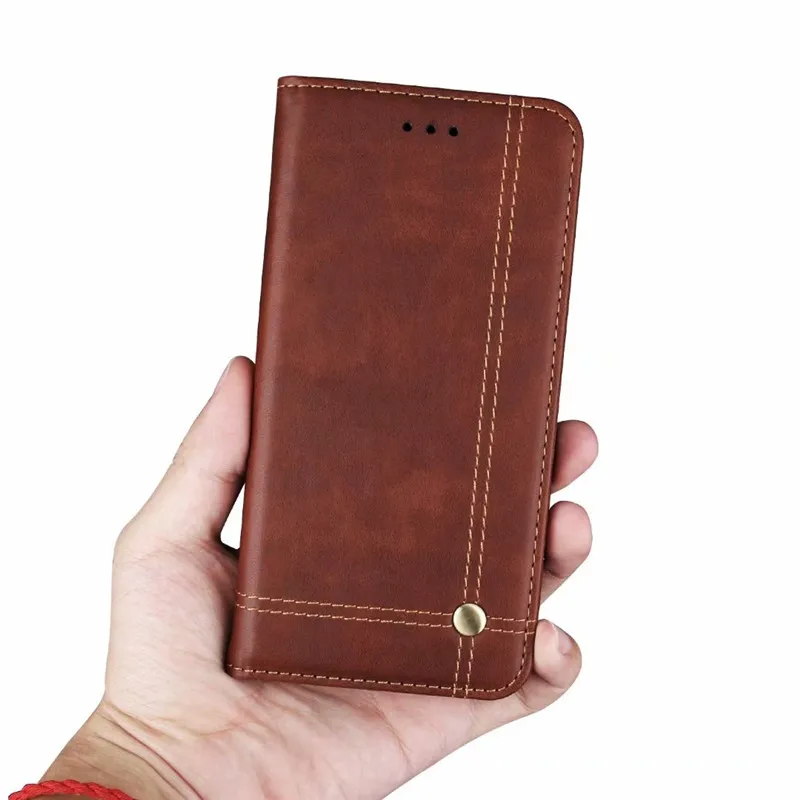 

Retro Leather Flip A50 A60 A70 A40 A30 A20 A10 Wallet Case for Samsung S9 S8 S10 J4 J6 Plus A7 A9 2018 Note 9 Magnet Stand Cover