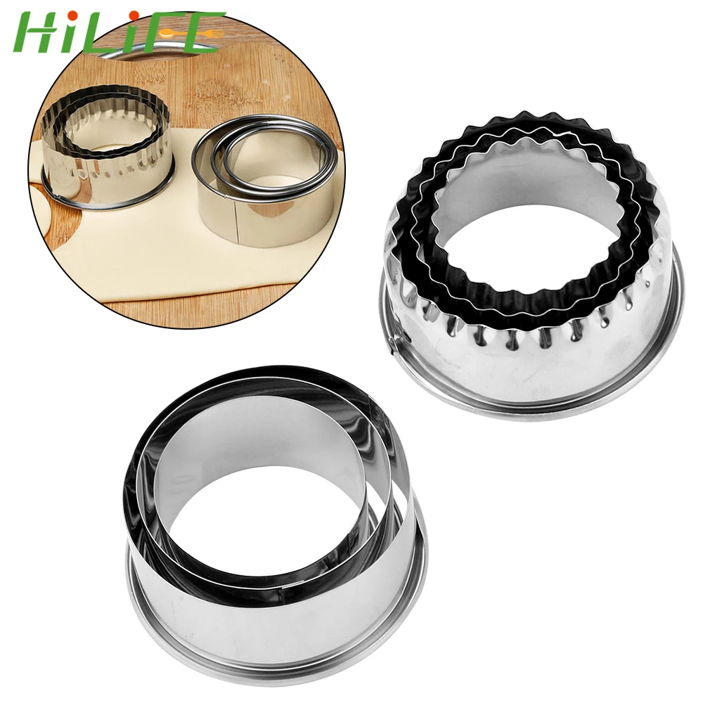 HILIFE 3 шт. клецки плесень Кондитерские инструменты форма для пельменей гёдза