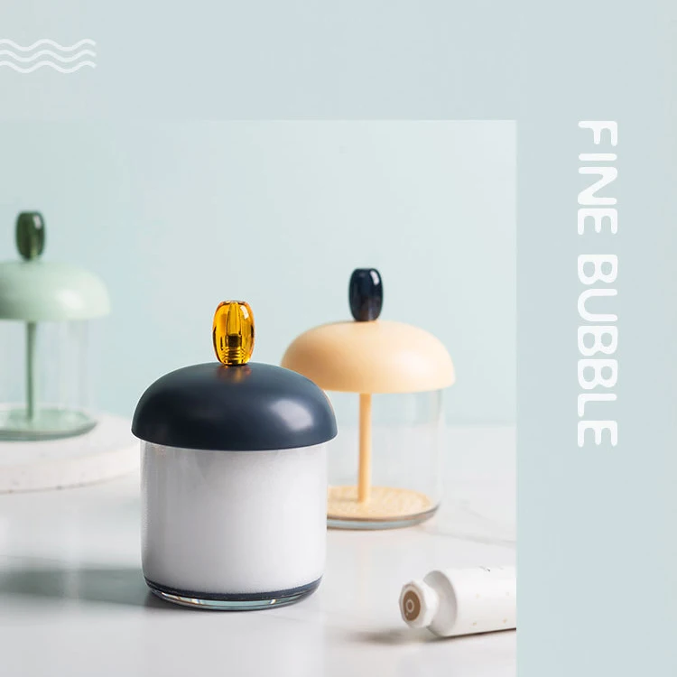 Новый пенопласт для очищения лица чашка мытья тела пузырьковый чайник