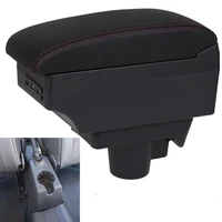 for opel astra h armrest box central store content box storage case usb interface decoration accessories