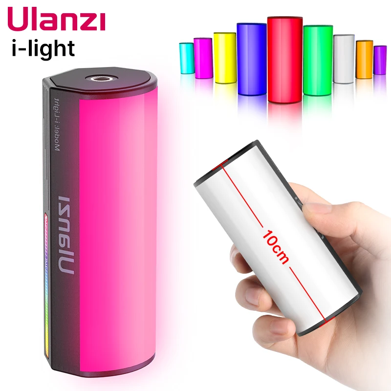 

Миниатюрная ручная светодиодная RGB-лампа Ulanzi 2500-9000K, освещение для фотосъемки, магнитная трубка, холодсветильник свет, светильник ильник для...
