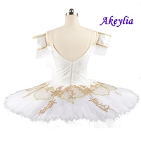 White Fairy of Tenderness Professional Ballet Tutu Adult Costume Tutu Professional Ballet Tutu Women Classical Tutu for Girls
