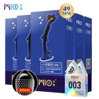 49 мм MIO маленькие презервативы для мужчин с шипами в горошек рукав для пениса для задержки эякуляции презервативы с большими частицами секс-игрушки товары для близости для мужчин