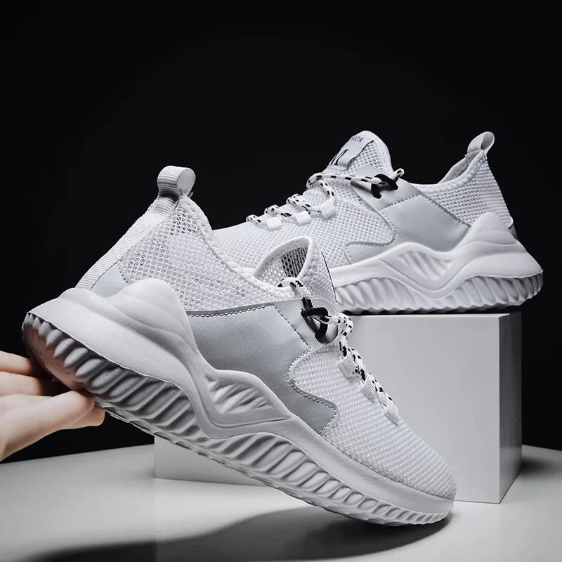 

Men's Running Shoes Men's Basketball Sneakers Outdoor Sports Shoes Men's Breathable Sports Hollow Shoes Men's Walking Jogging