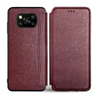 Чехол-книжка для Poco X3 Pro X3 NFC X3 GT 5G, кожаный, с отделением для карт, без магнита, для Xiaomi POCO X3 Pro