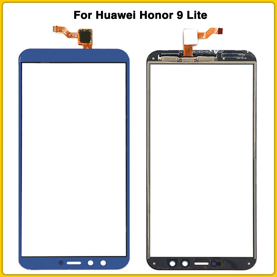 Сенсорный экран для huawei Honor 9 Lite, сенсорная панель, стекло, дигитайзер, датчик, передняя стеклянная линза