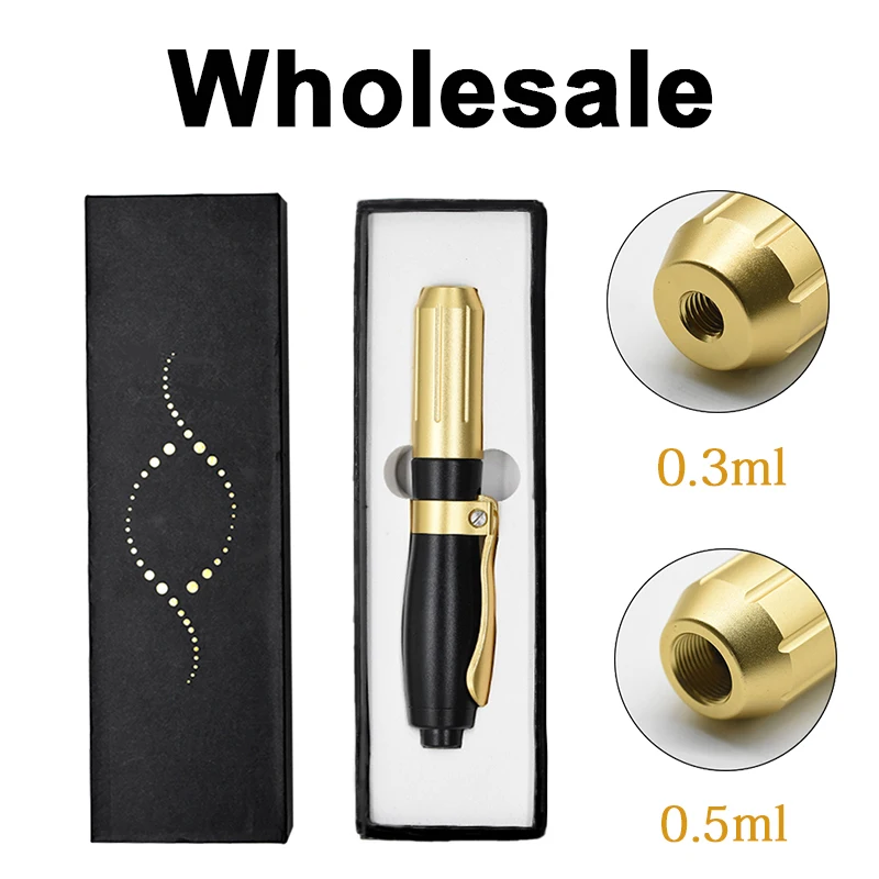 

Wholesale 0.3ml/0.5ml Noninvasive Nebulizer Hyaluronic Pen Meso Injection Hyaluronan Acid Gun Lip Lifting Filler hyaluron pen