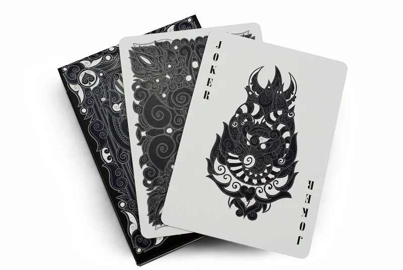 Totem игральные карты синий/красный палуба стандартный размер покера USPCC