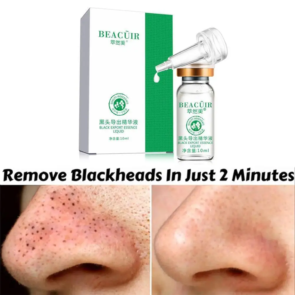 

10ML Remove Blackhead Deep Cleansing Purifying Face Serum Blackhead Export Essence Liquid Face Care Blackhead Export Essence