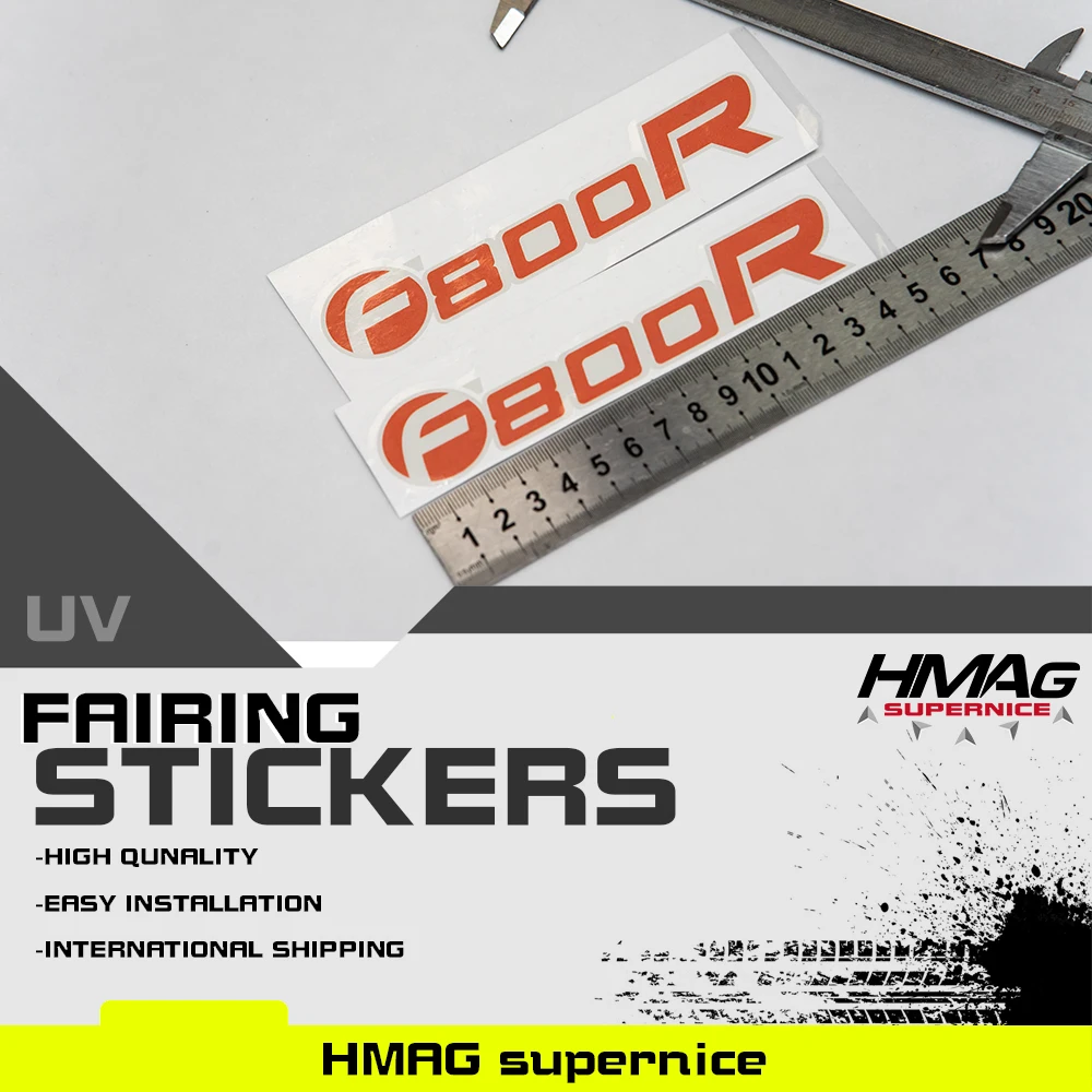 

Motorcycle Fairing Upper Fairing Decals Stickers 3M Sticker 1Pair For BMW F800R F800 R