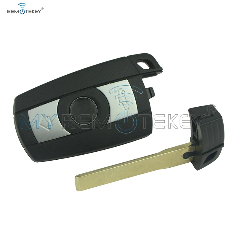 Remtekey smart key 3 button car key for BMW key 1 3 5 6 series 868 Mhz KR55WK49127 CAS3 X3 X5 X6 E36 E87 E90 E91 ID46 - PCF7945