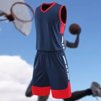 men basketball jersey mesh breathable quick dry team sport sets male tracksuits custom training vest shorts basketball uniform