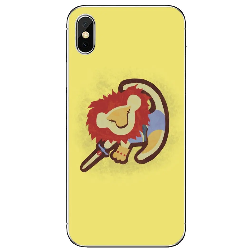 Для Samsung Galaxy Note 3 4 5 8 9 S3 S4 S5 Mini S6 S7 Edge S8 S9 S10 Plus Simba-смешное лицо-король Льва-цветочный