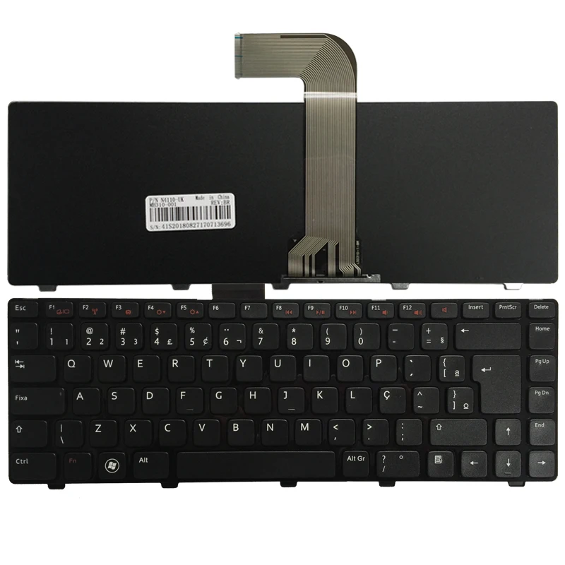 Brazil BR laptop Keyboard for DELL Inspiron N4040 N4110 N7520 M421R 5420 7420 14R 5520 5420 7420 7520 13Z N311z 14Z N411Z M411R