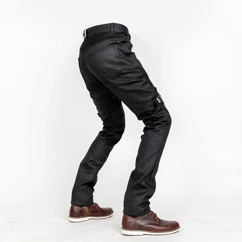 Мотоциклетные брюки с ветрозащитным покрытием из вощеного масла | Автомобили и