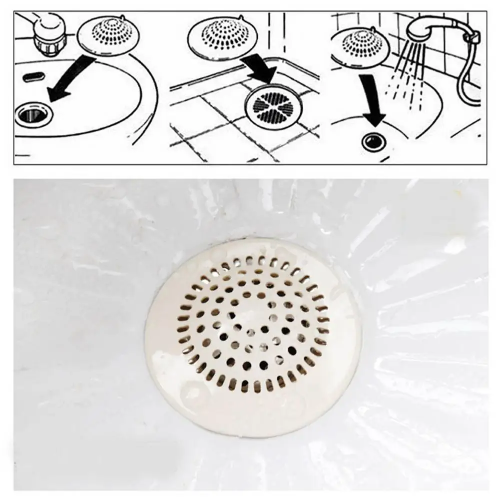 

Отличная накладка на слив волос, оболочка для стока, без запаха, простая накладка на слив