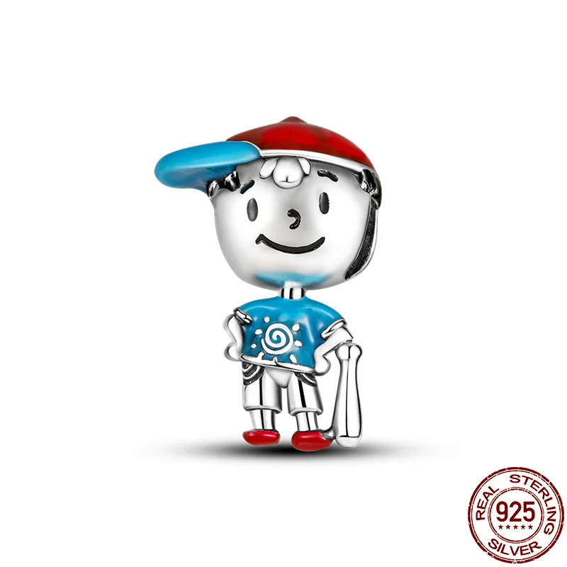 

Браслет из серебра 100% пробы, с бусинами