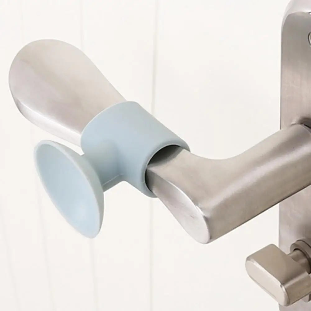 Защитная накладка на дверную ручку самоклеящаяся 1 шт.|Дверные ограничители| |