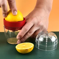 manual hand press fruit juicer multifunctional orange lemon juicer with graduated cup squeezer household kitchen gadget