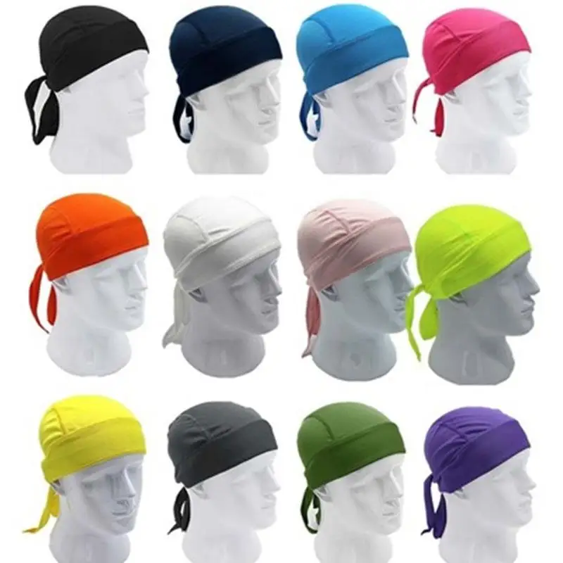 

Quick Dry Cycling Cap Head Scarf Summer Men Running Riding Bandana Headscarf Pirate Cap Headband Men Head Scarf