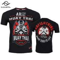 rashguard mma muay thai t shirt short sleeve bjj rash guard jiu jitsu boxing jersey grappling sanda fightwear boxe accessories