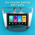 Автомагнитола на Android для Chrysler Sebring 2007 -2010, 2 Din, 9 дюймов, мультимедийный видеоплеер, аудио, FM, GPS-навигация, стерео