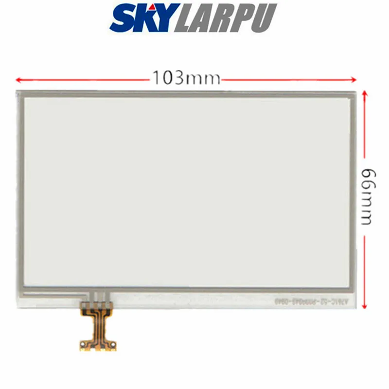

Новый сенсорный экран 4,3 дюйма для LQ043T1DG05 LQ043T1DG06 LQ043T1DG53 сенсорный экран дигитайзер Сенсорная панель Ремонт 103 мм * 66 мм стекло