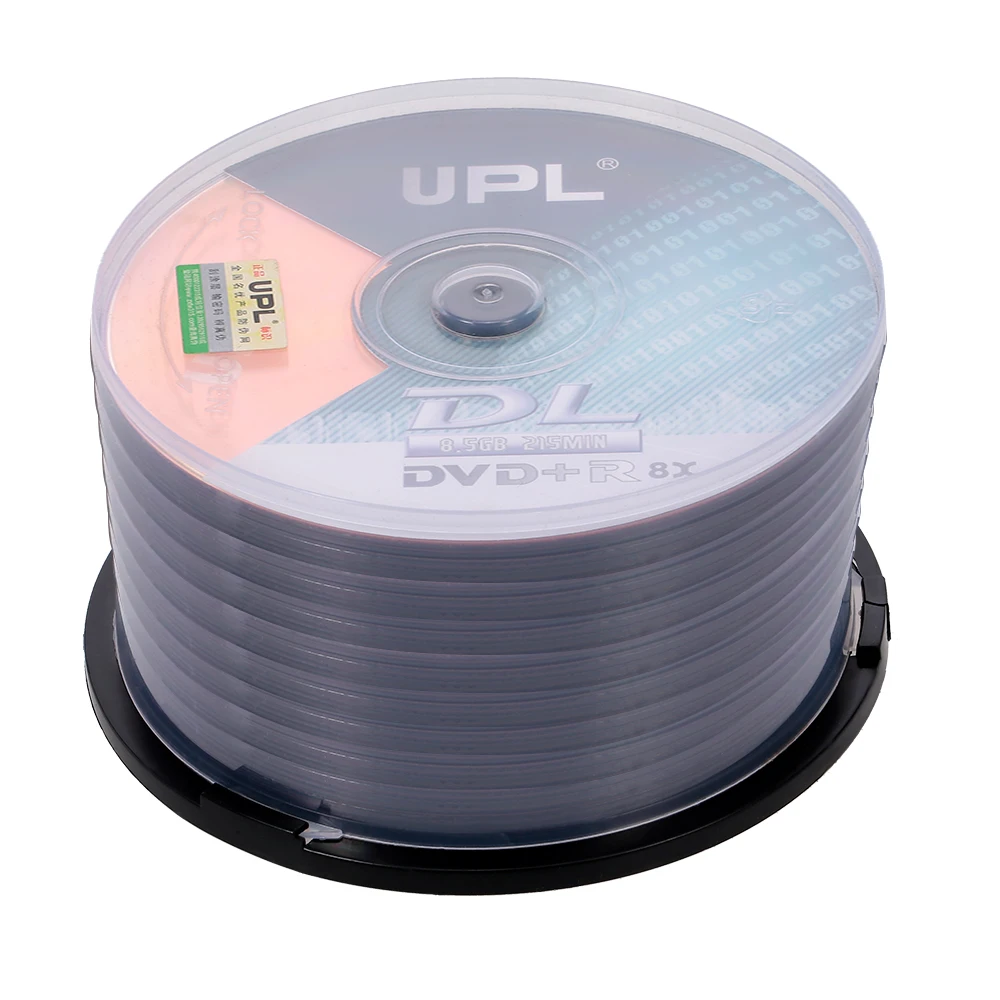 

DVD-диск для передачи данных и видео 50 шт. 215 мин 8X DVD + R DL 8,5 ГБ чистый диск