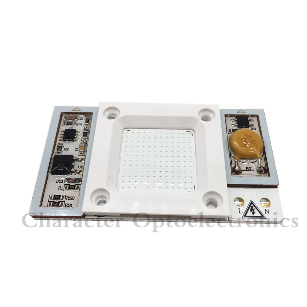 Светодиодный чип высокой мощности 5 шт. 220 В переменного тока 50 Вт встроенный