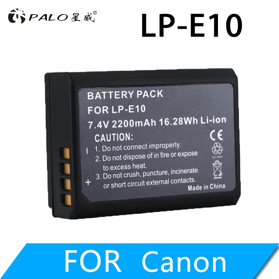 Аккумуляторы для фотоаппаратов PALO Canon LP-E5 LP-E6 LP-E8 LP-E10 lp e5 e6 e8 e10 e12 e17 | Электроника