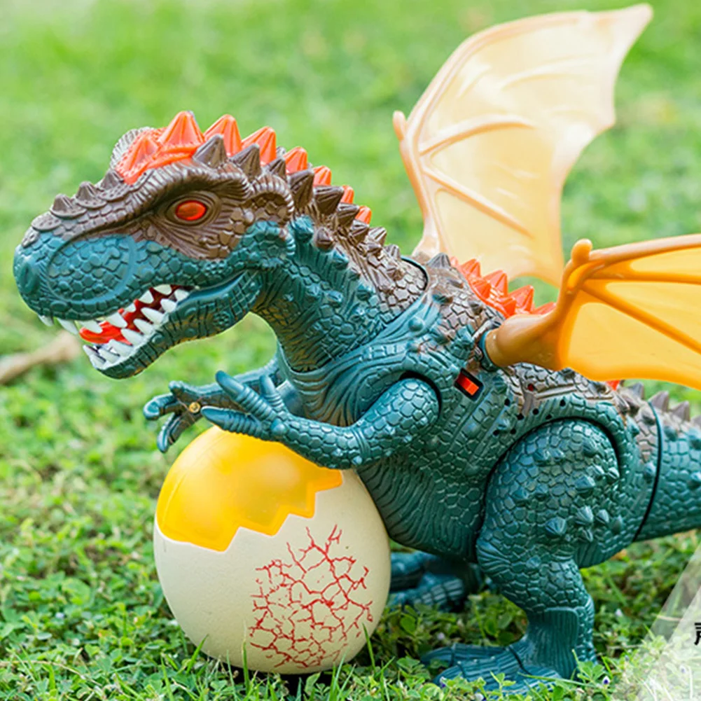 

Detachable Tail Battery Powered Kids Toy Realistic Light Sound Electric Walking Dinosaur Home Decoration Children Gift WIth