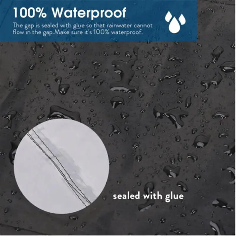 Чехол для наружного телевизора пыленепроницаемый водонепроницаемый черный