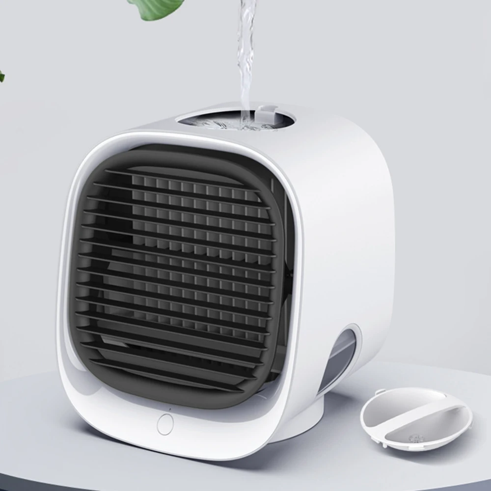 Портативный увлажнитель-очиститель воздуха 3 в 1 USB настольный вентилятор