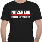 Мужская черная футболка Nitzer Ebb