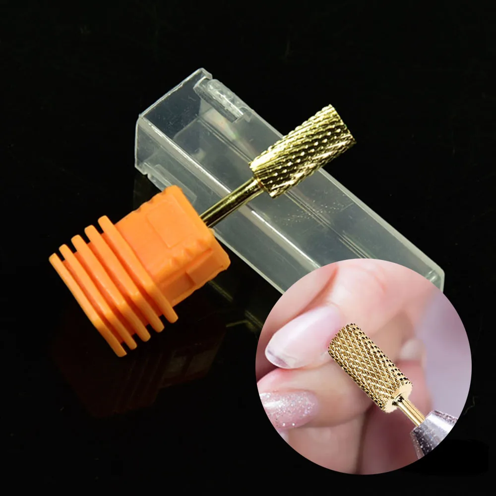 

1Pcs High Speed Tungsten Carbide Steel Grinding Head Burrs Nail Drill Bits Nail File Accessories Manicure Milling Cutter TH02-1