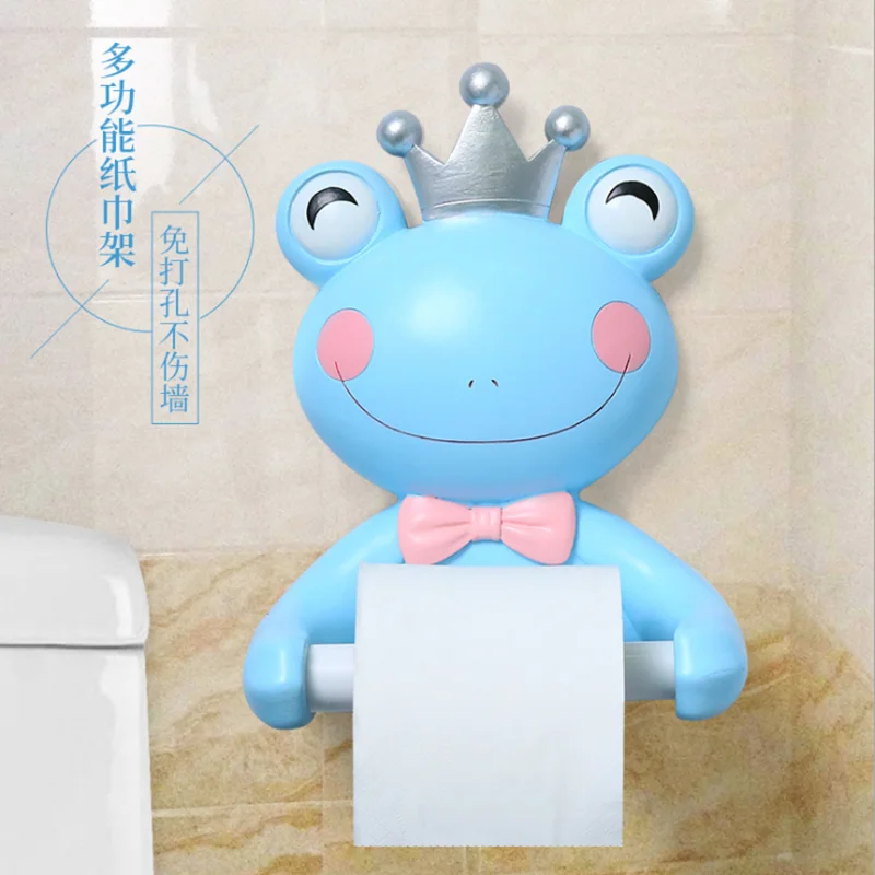 Креативный настенный держатель для бумажных полотенец в виде милой свиньи кошки
