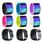 Сменный ремешок для смарт-часов Samsung Gear S R750, SM-R750, разные цвета