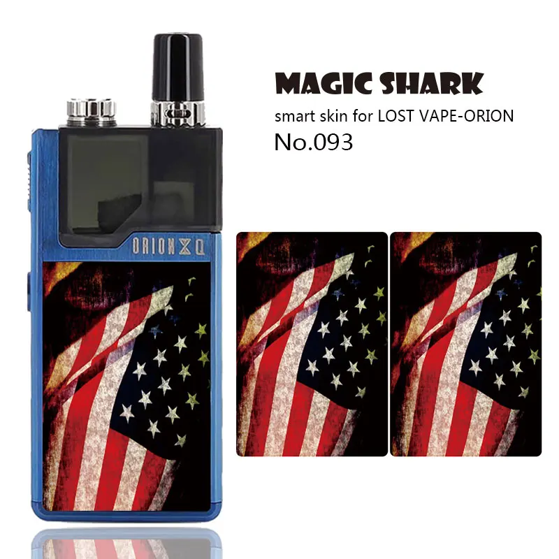 Волшебная Акула, новинка, Leaf Sun Wukong Dragon Ball, флаг США, звездное небо, чехол, Vape, наклейка, задняя пленка, Pod, кожа для потери, Vape Orion