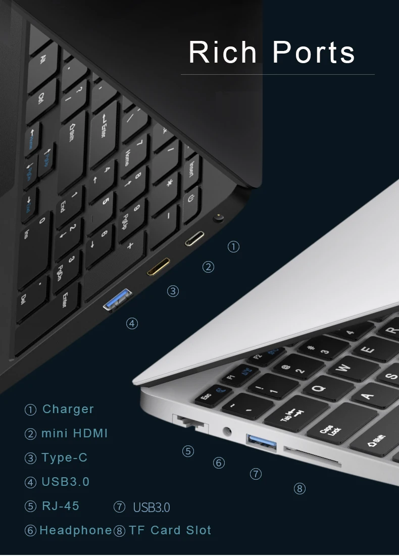 Ноутбук 15 6 дюйма 12 Гб RAM ноутбук 128G/256G/512G/1 ТБ SSD ROM IPS экран игровой с Windows 10 OS