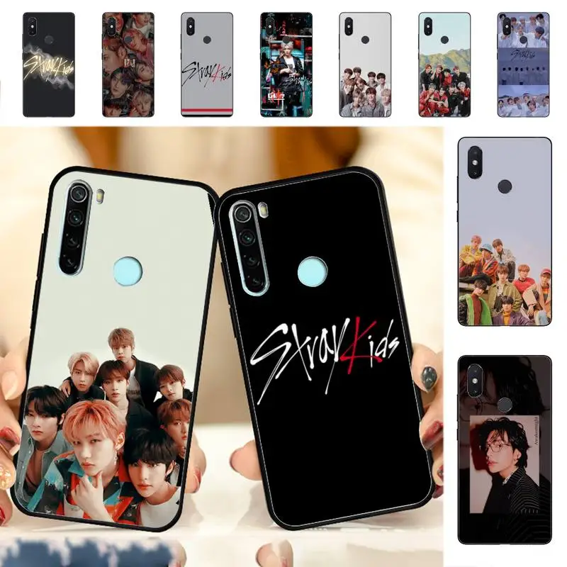 

YNDFCNB Stray kids Hwang Hyunjin Phone Case for RedMi note 7 8 9 6 5 4 X pro 8T 5A