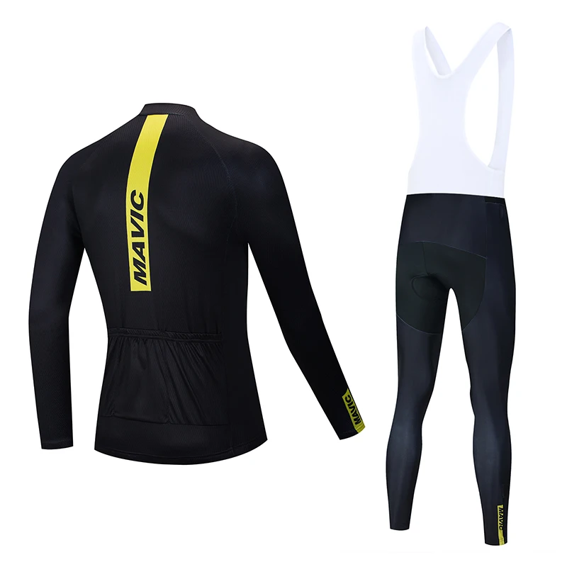 2020 MAVIC Pro осенне зимний командный костюм с длинными рукавами для велоспорта