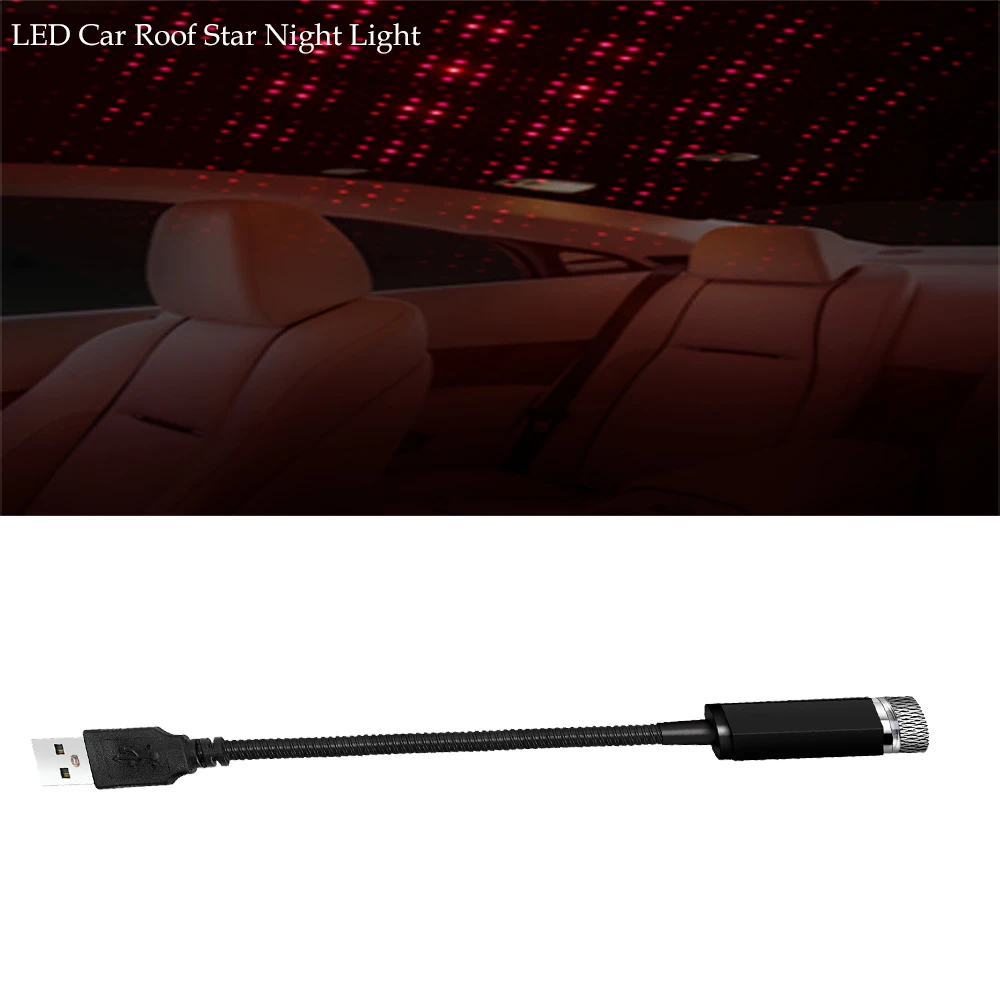 Светодиодный USB светильник для автомобиля Audi A3/A4/A6/A7/A8/A5/Q3/Q5/Q7/R8/RS3/TT/RS/RS5/S4/S6 красный