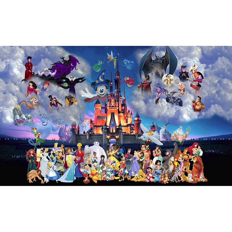 

Disney 5d DIY Diamond Painting Full Square Disney Cross Stitch Kits Mosaic Diamond Embroidery Full Home Decor Painting Gift