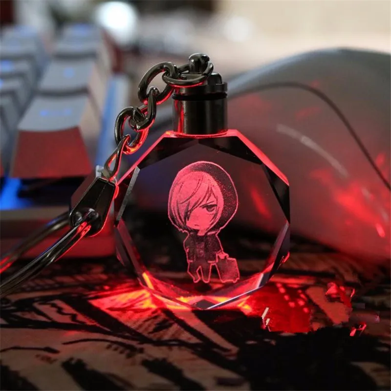 Аниме YURI! На льду косплей светодиодный брелок Victor Nikiforov хрустальный светильник