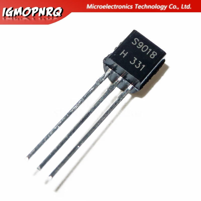 100 шт. биполярные транзисторы S9018 SS9018 9018 RF NPN/30 В/50 мА TO 92 новый оригинальный|transistor