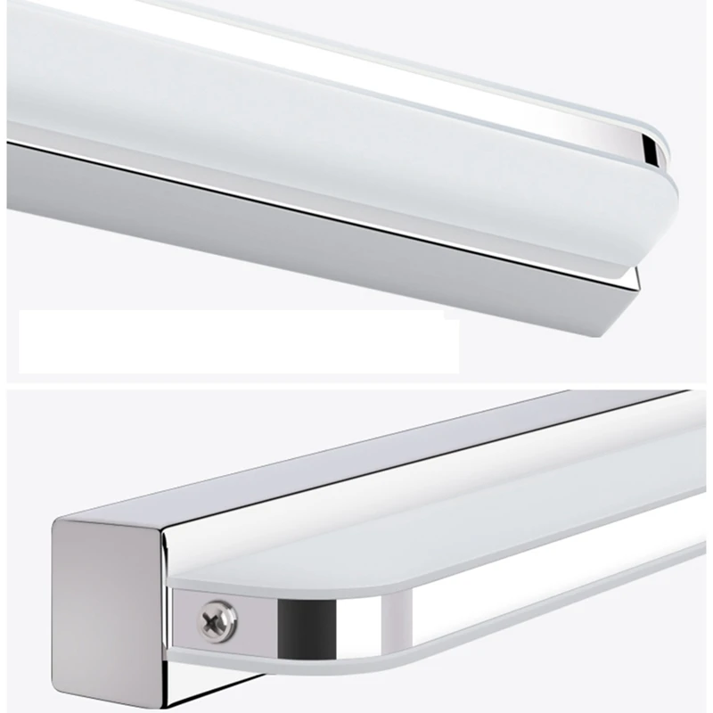 

Led Mirror Light 40/50Cm 9W/12W Ac220-240V Waterproof Modern Cosmetic Acrylic Wall Lamp for Bathroom Light Sconce Lamp