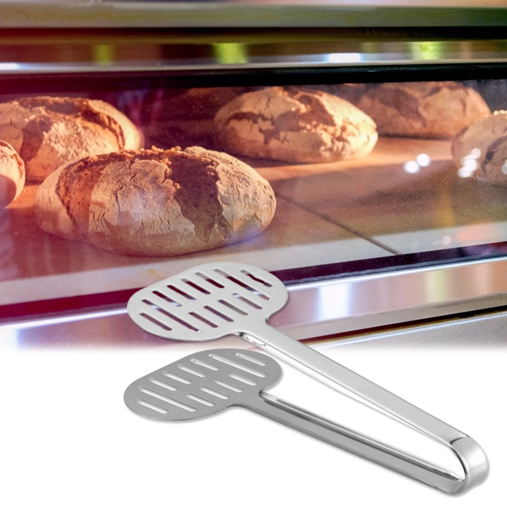 

Stainless Steel Barbecue Bread Food Clip BBQ Tongs Stainless Steel Kitchen Tools Multifunction Grill Buffet Clips Baking Tools